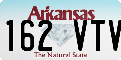 AR license plate 162VTV