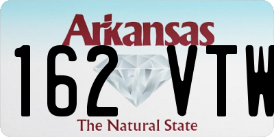 AR license plate 162VTW