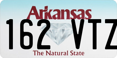 AR license plate 162VTZ