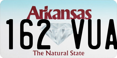 AR license plate 162VUA
