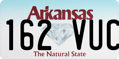 AR license plate 162VUC