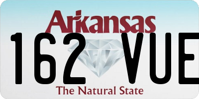 AR license plate 162VUE