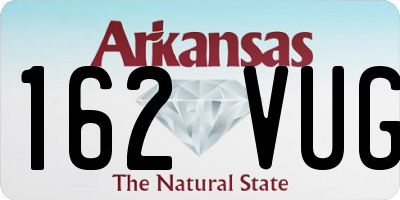 AR license plate 162VUG