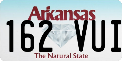 AR license plate 162VUI
