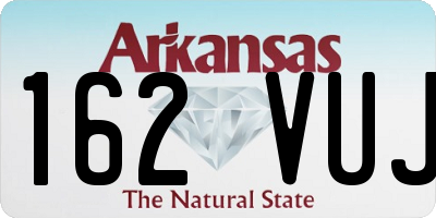 AR license plate 162VUJ