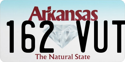 AR license plate 162VUT