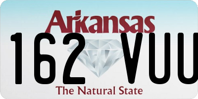 AR license plate 162VUU