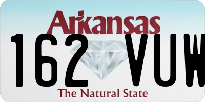 AR license plate 162VUW