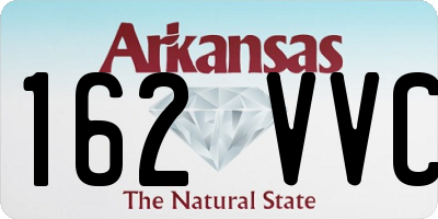 AR license plate 162VVC