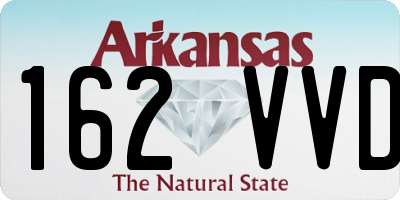 AR license plate 162VVD