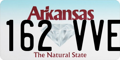 AR license plate 162VVE