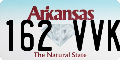 AR license plate 162VVK