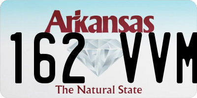 AR license plate 162VVM