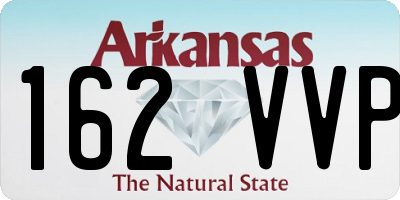 AR license plate 162VVP