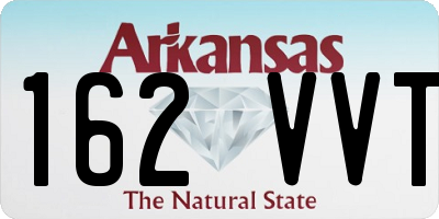 AR license plate 162VVT