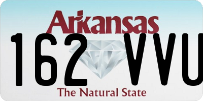 AR license plate 162VVU