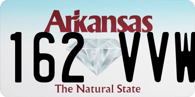 AR license plate 162VVW