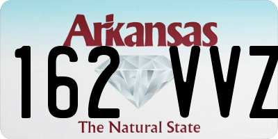 AR license plate 162VVZ