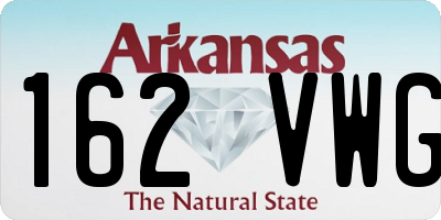 AR license plate 162VWG
