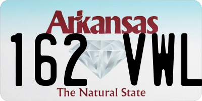 AR license plate 162VWL