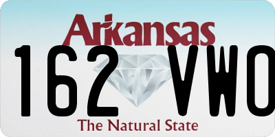 AR license plate 162VWO