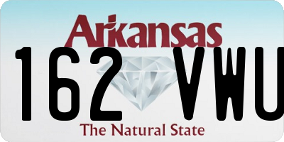 AR license plate 162VWU