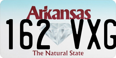 AR license plate 162VXG