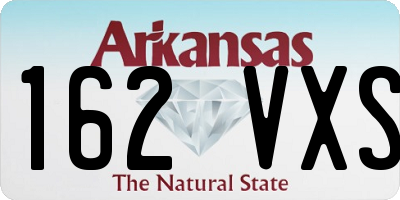 AR license plate 162VXS