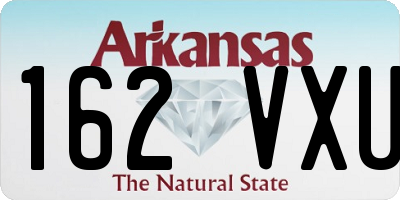 AR license plate 162VXU