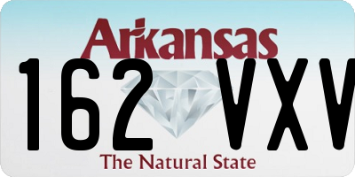 AR license plate 162VXV