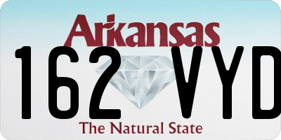 AR license plate 162VYD