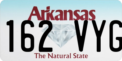 AR license plate 162VYG