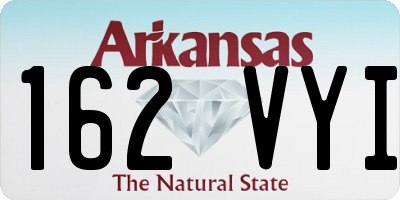 AR license plate 162VYI