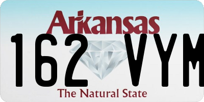 AR license plate 162VYM