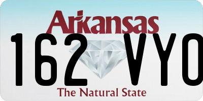 AR license plate 162VYO