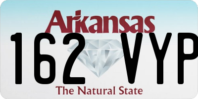 AR license plate 162VYP