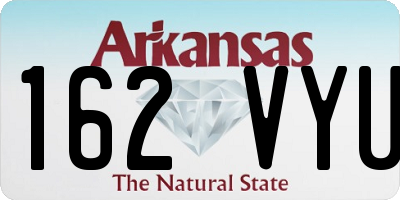 AR license plate 162VYU