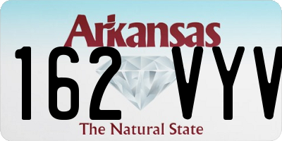 AR license plate 162VYV