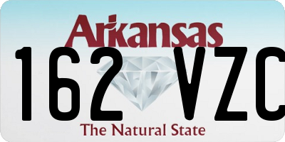 AR license plate 162VZC