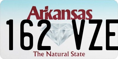 AR license plate 162VZE