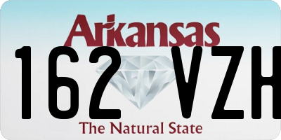 AR license plate 162VZH