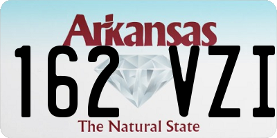 AR license plate 162VZI