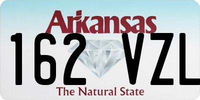 AR license plate 162VZL
