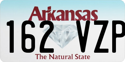 AR license plate 162VZP