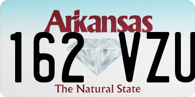 AR license plate 162VZU