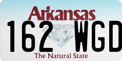 AR license plate 162WGD