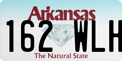 AR license plate 162WLH