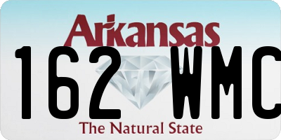 AR license plate 162WMC