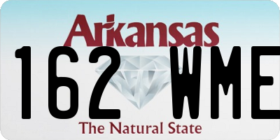 AR license plate 162WME
