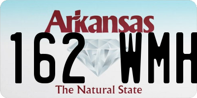 AR license plate 162WMH